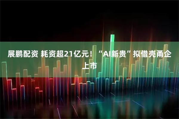 展鹏配资 耗资超21亿元！“AI新贵”拟借壳甬企上市