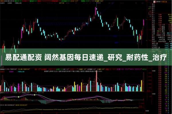 易配通配资 阔然基因每日速递_研究_耐药性_治疗